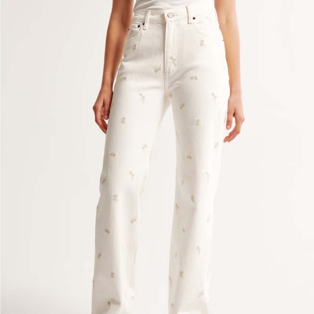 Abercrombie high rise 90s relaxed jeans